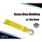Tie 4 Safe 2" x 8' Ratchet Tie Down Strap w/ Flat Snap Hook Car Auto Hauler Tow Truck Yellow, 4PK RT48-8-Y-C-4 - alternate 2